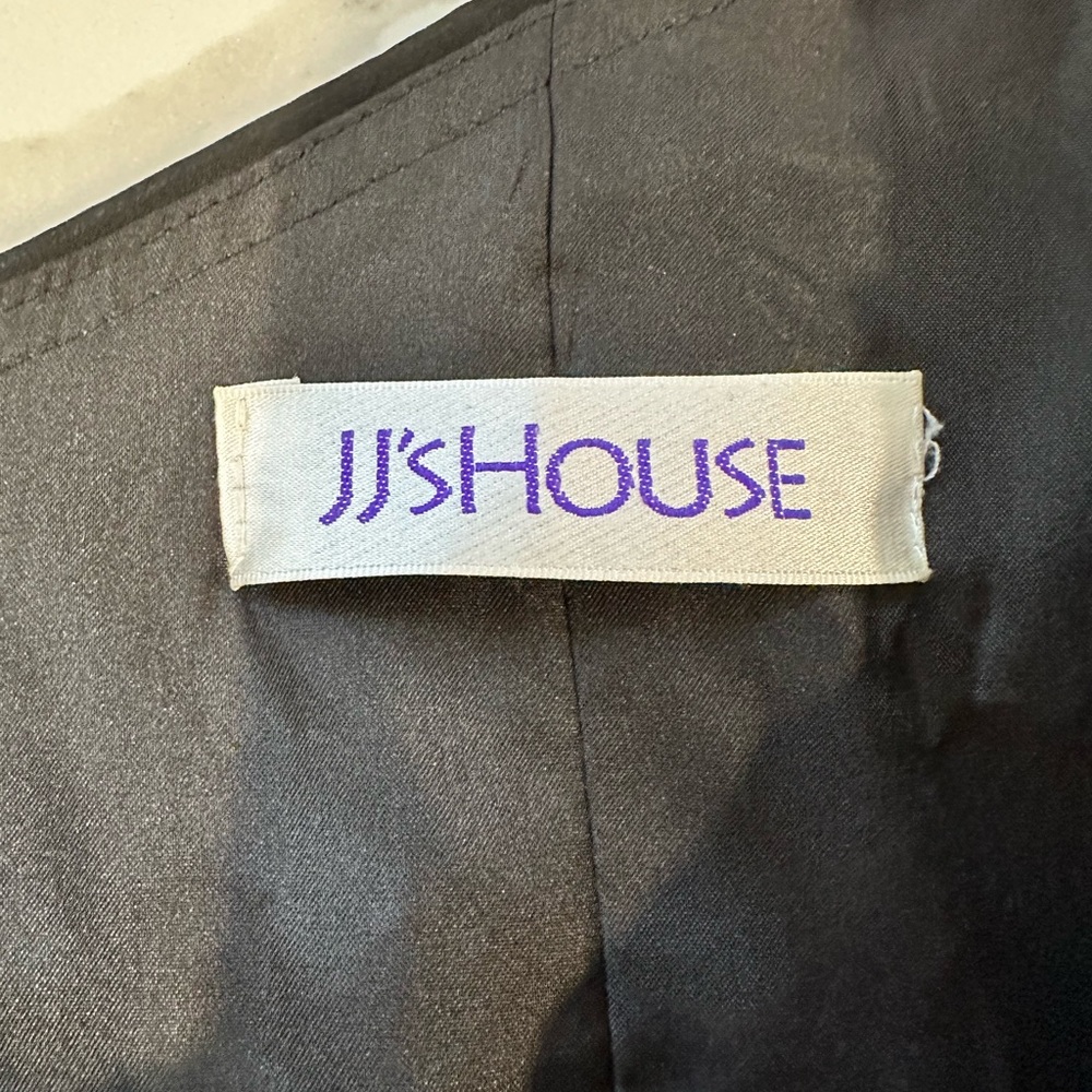 NEW JJ's House Sheath/ Column One Shoulder Knee-Length Chiffon Dress-Size 8 - Picture 9 of 15